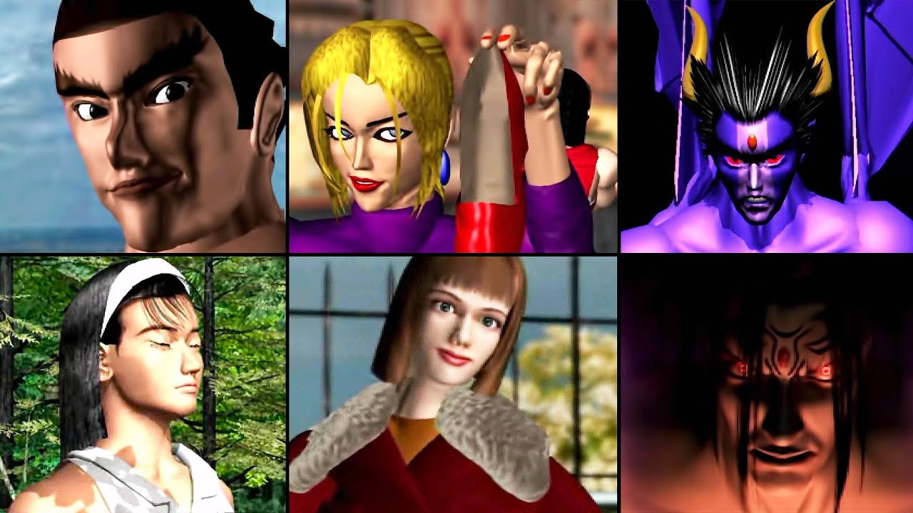 Tekken 1–3 All Character Endings