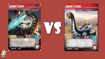 Is New Dinobot Sludge Better Than Old Dinobot Sludge? (Transformers TCG)