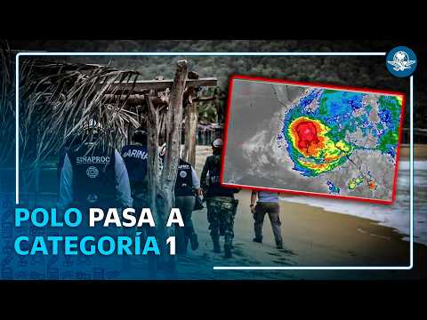 Huracán Polo pierde fuerza y se degrada a categoría 1; Rachel mantiene alerta por lluvias