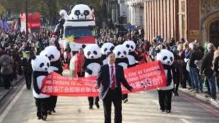 Chinese elements highlight 2018 Lord Mayor of London show
