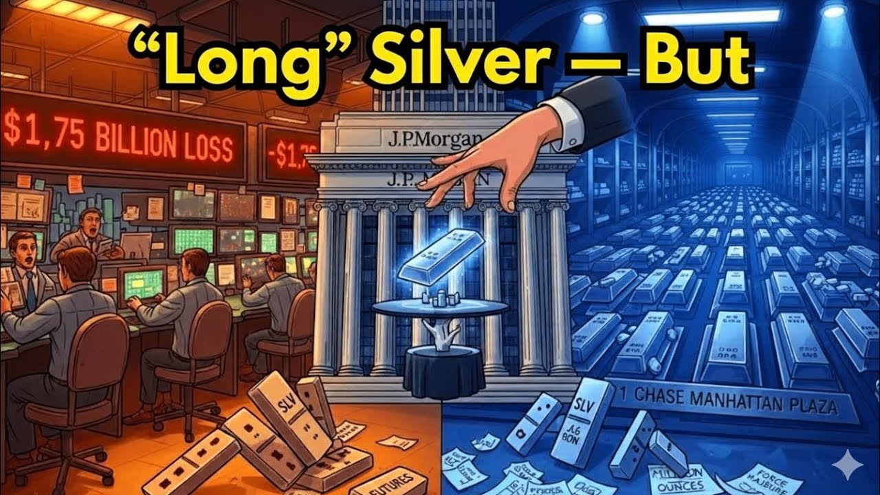 JP Morgan Is “Long” Silver — But Not the Way You Think