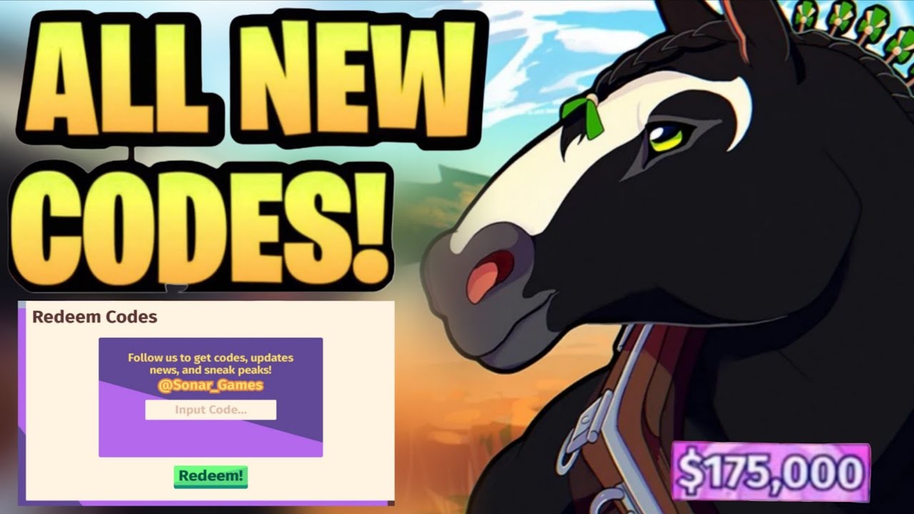 *NEW*ALL WORKING CODES FOR HORSE LIFE IN JULY 2025! ROBLOX HORSE LIFE ...