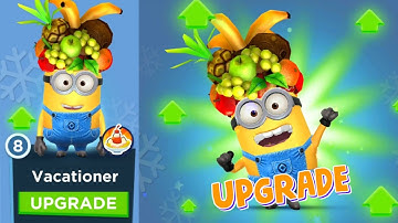 Minion Rush Vacationer minion Upgrade Level 9 Despicable Ops mission Failed gameplay walkthrough