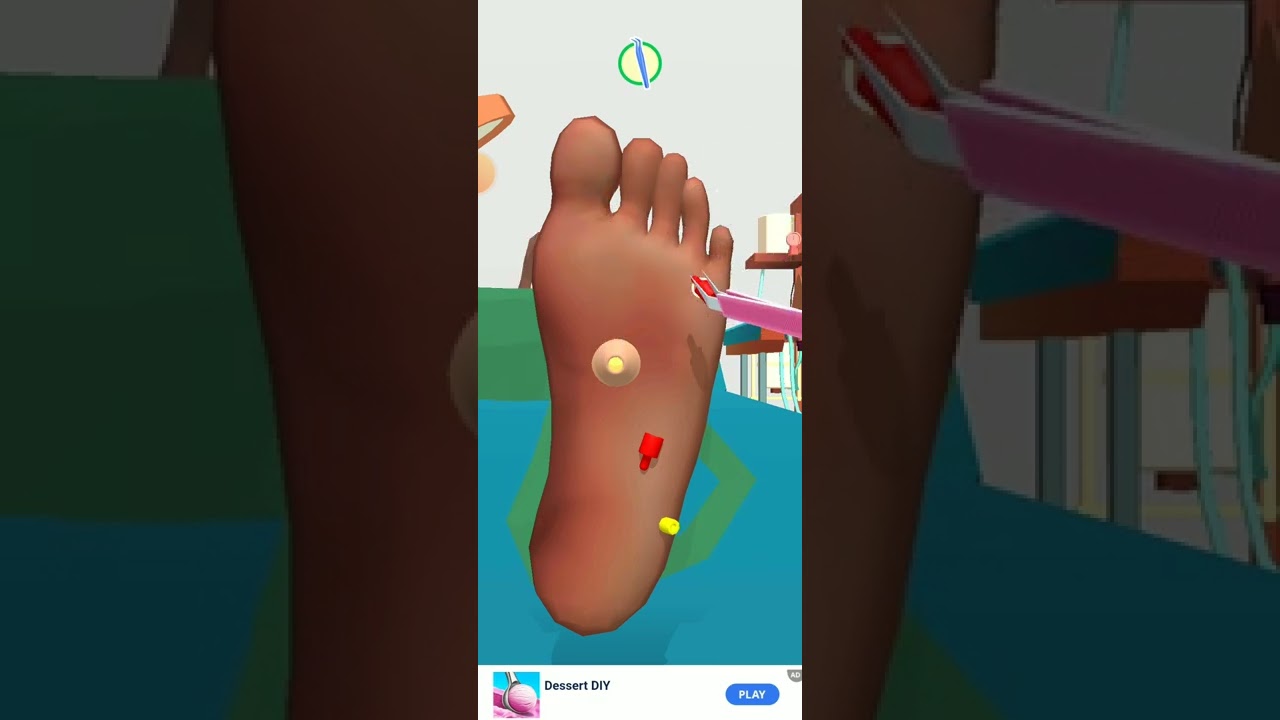 FOOT CLINIC  - Level 46 Gameplay Walkthrough 🤩🥳🤓😎🏅🥇🏆📱🎮🕹📺💻🖥♈💥▶️⏩🌎🗺️🇧🇷🇧🇷 | ( MEZADRI GAMER )