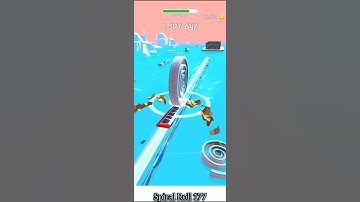 Spiral Roll | All Levels Gameplay Walkthrough | New Level 177 | ios, android, Mobile Game #shorts