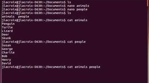 Tutorial Linux Commands for Beginners  The cat Command Open Source