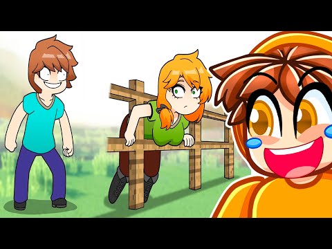 Reacting To The SUS Adventures Of Alex And Steve Minecraft Animations