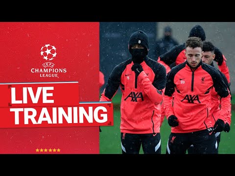 Champions League Training: Liverpool prepare for Real Madrid