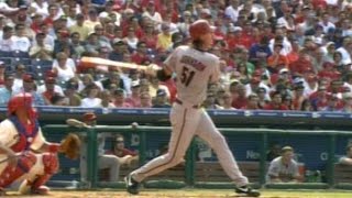 Johnson helps his own cause with a two-run double
