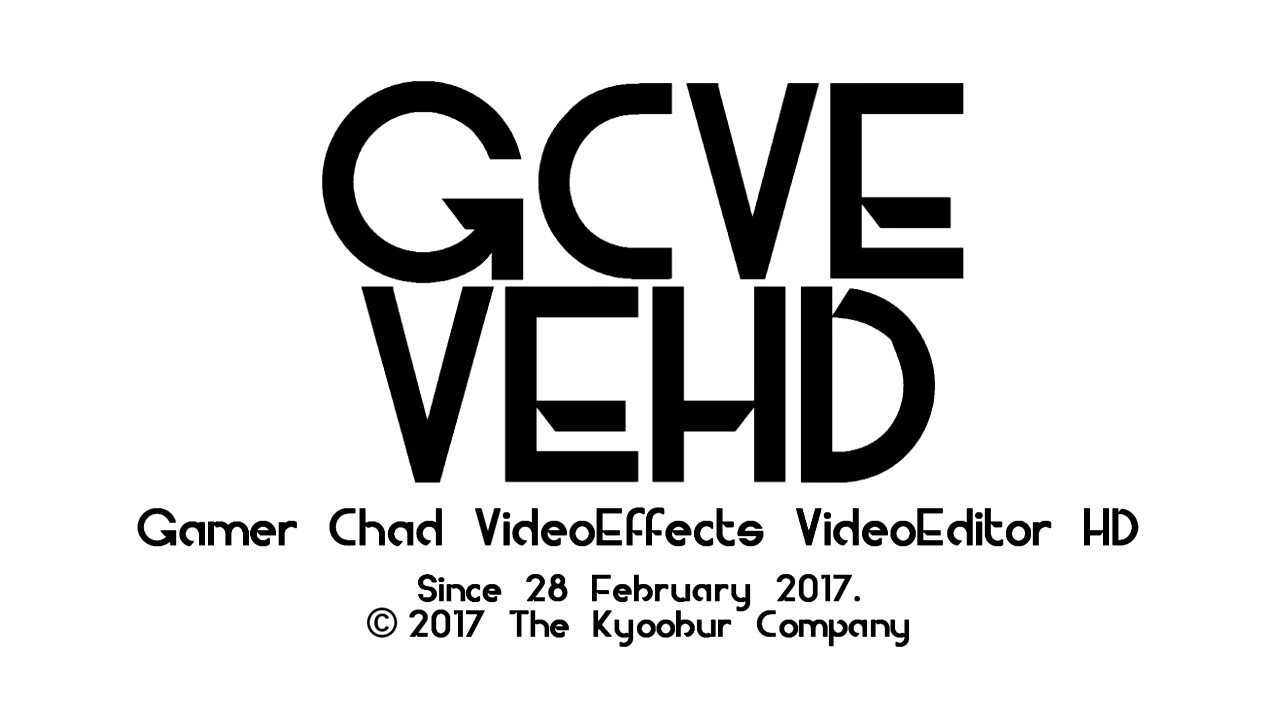 {REQUESTED} Gamer Chad VideoEffects VideoEditor HD Modern Deco Logo (18.08.2017)