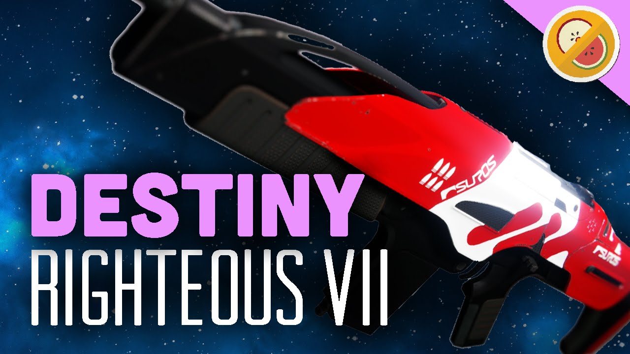 DESTINY Righteous VII Auto Rifle Review (The Taken King)