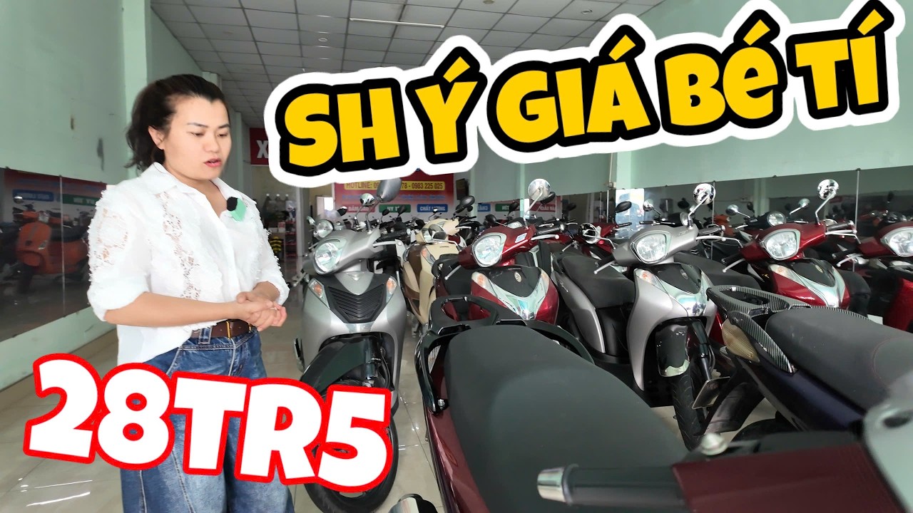 Chị Loan sang tay SH Ý 2009 Sh mode Vespa Dream Thái giá rẻ khó gặp có ship xa