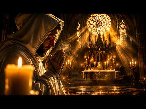 GREGORIAN CHANTS | 3 Hours of Deep Sleep & Sacred Healing | Ancient Cathedral Prayer