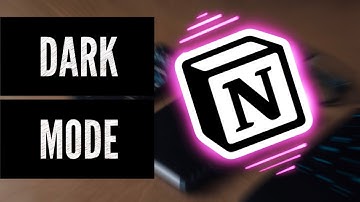 How to switch Notion to Dark Mode