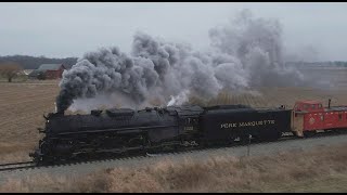 The Real Polar Express PM 1225 North Pole Express