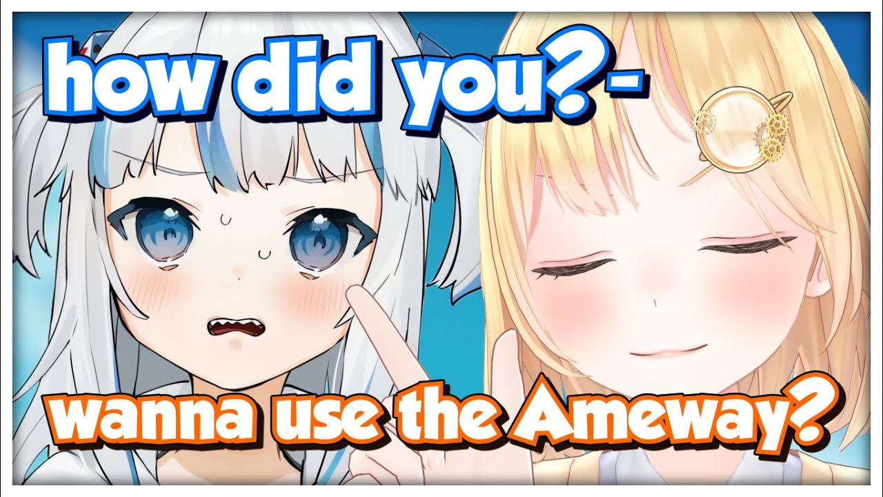 Ame Shows Gura That the AmeWay Works in Every Universe