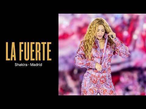 SHAKIRA - La Fuerte (LIVE PERFORMANCE) 🔥 Madrid Concert Opening (HQ Stage View)