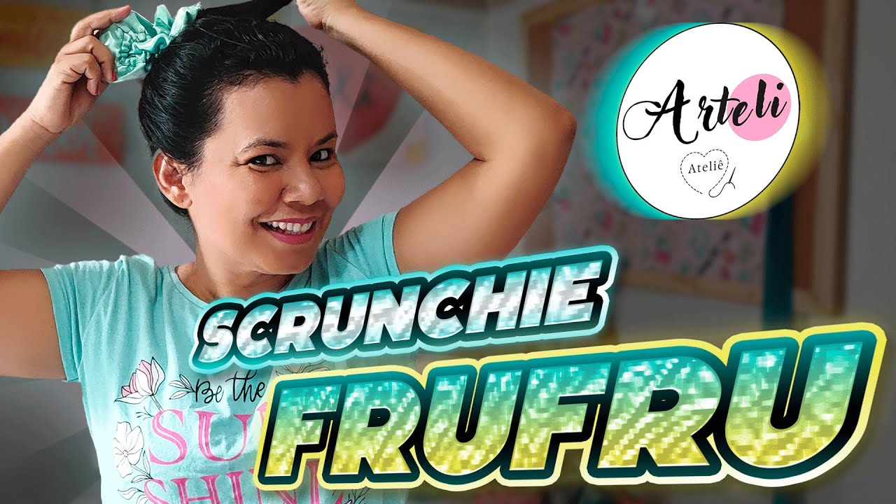 COMO FAZER SCRUNCHIE (XUXINHA)/PASSO A PASSO 🪡🩷🧵