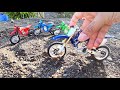 Dirt Bike Finger | Build Motocross Track at Sands Hill | Motocross Diecast | Riding Yamaha YZ450F