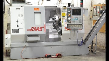 HAAS SL20 CNC turning and live milling center
