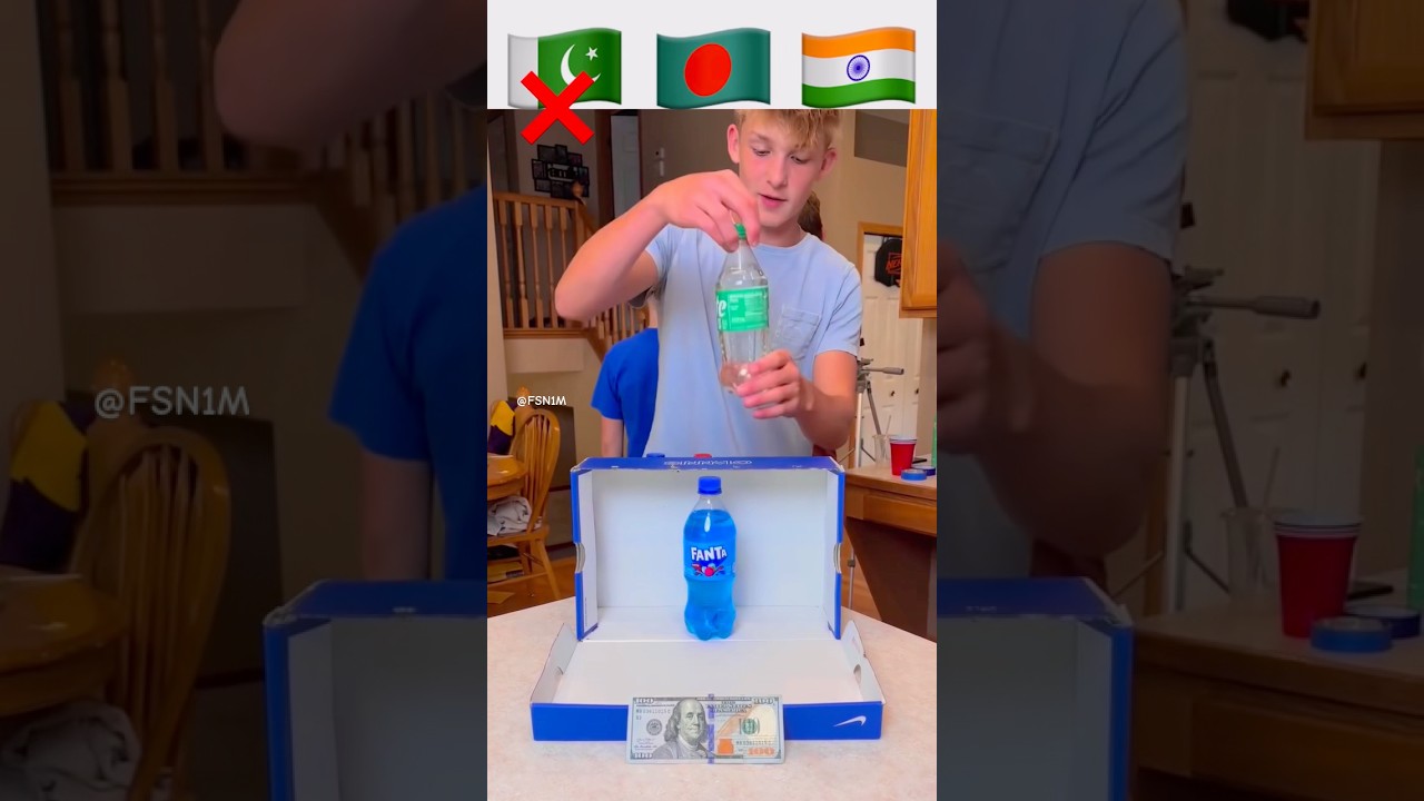 100 Dollar Challenge￼ | Pakistan VS Bangladesh VS India 🤑💵🏆🔥