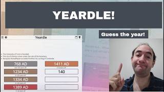 Guess the YEAR! When were these events? (YEARDLE for 16 Jun 26) #speedsolving #puzzlegame #puzzle