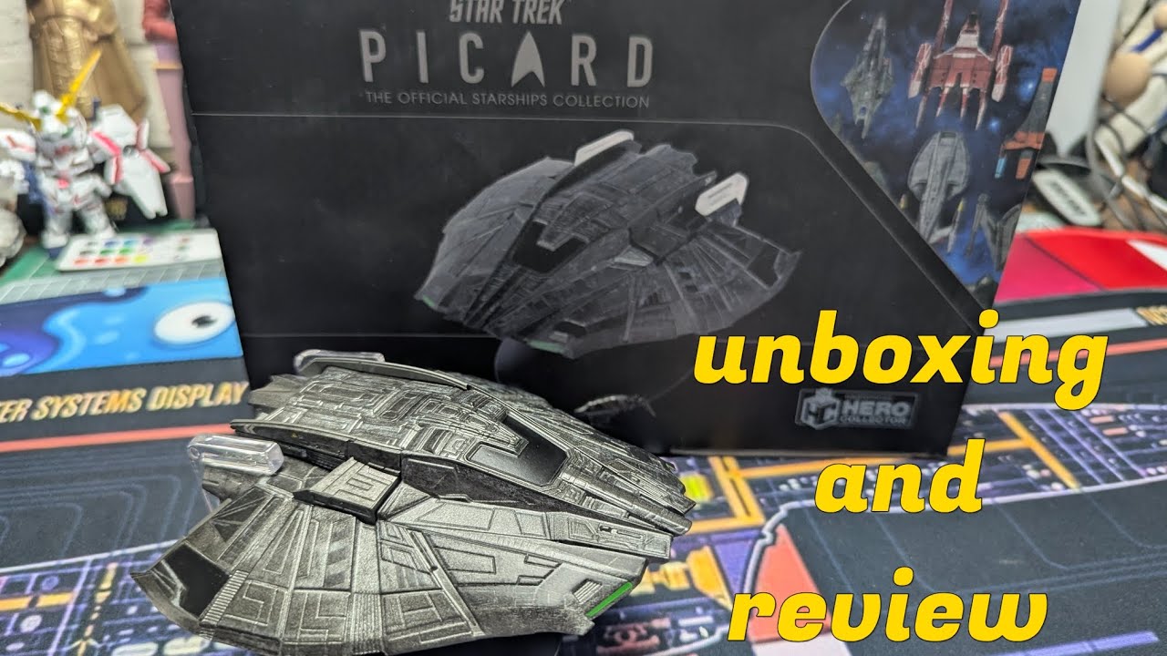 Eaglemoss Star Trek Starships Collection Narek's Snakehead - YouTube