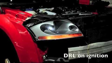 Audi TT DRL Lighting