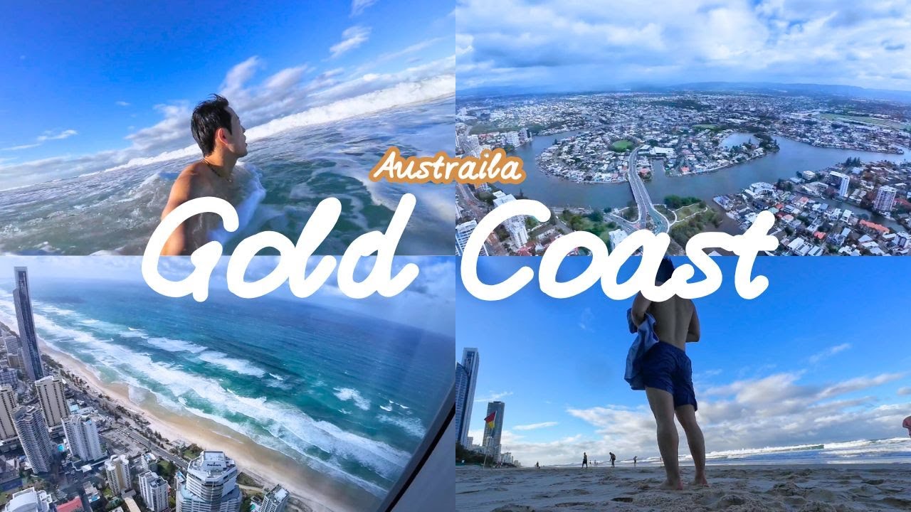 골드코스트 자유여행 브이로그 | 브리즈번 - 골코 가는 방법 | 스카이포인트 전망대 | 골코 바다 수영 | 외국인 친구들 사귀기🇦🇺