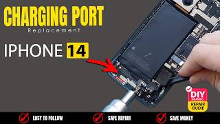 iPhone 14 Charging Port Replacement | Fix Charging & Microphone Issues