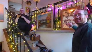Video Tour Of The Vintage Ceiling Fans &amp; Lighting In Our House + SMART HOME w/ Rick &amp; Alec