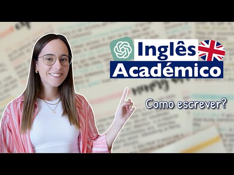 ▶ Angela Santos · Como Escrever a Tese/Artigo em Inglês