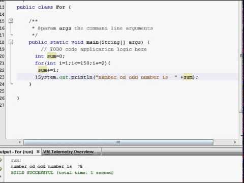 Bangla java Tutorial part 11 sum of odd even series number
