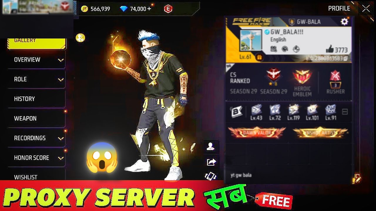How To Get Proxy Server Access In Free Fire freefire ffglitch YouTube How to get proxy server access in free fire freefire ffglitch youtube