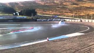 Oshea in the gravel trap