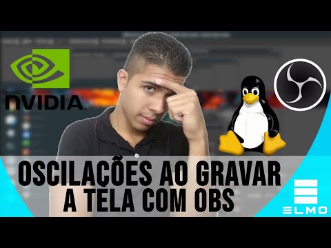 Oscilações/Flickering (Linhas) ao gravar com OBS Studio/NVIDIA no Linux Mint - Elmo