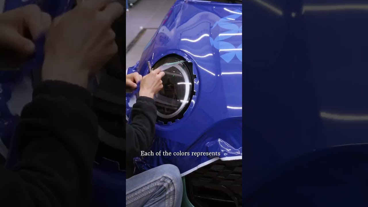 Why this MINI has 14 colours👇