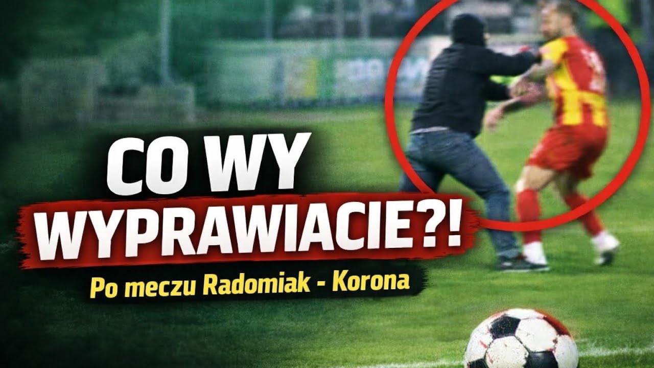 CYRK PO MECZU RADOMIAK - KORONA! TO JEST BANDYTERKA! 