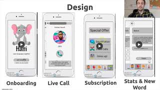 My First UX Design Study Case - Language Learning App