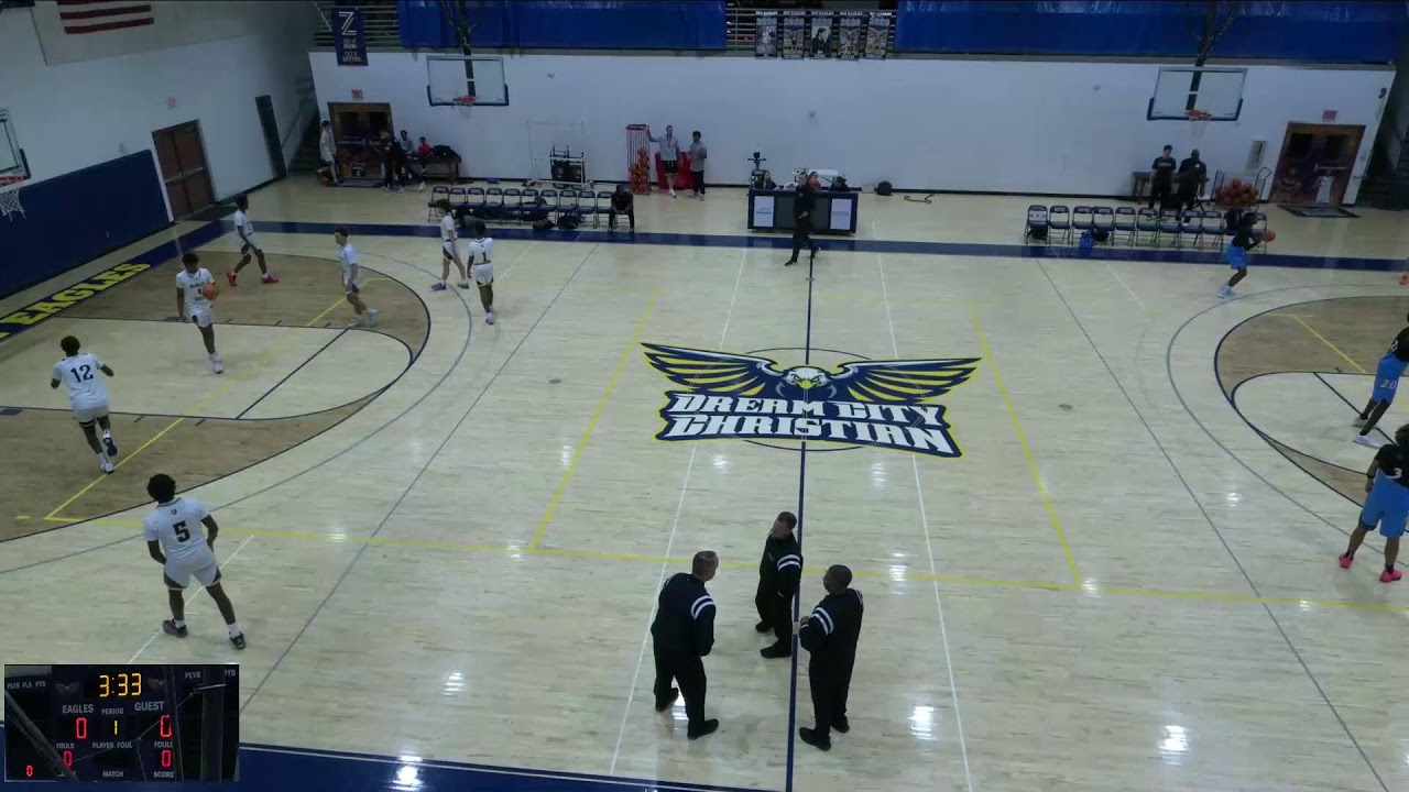 Dream City Christian vs australia Boys' Varsity Basketball