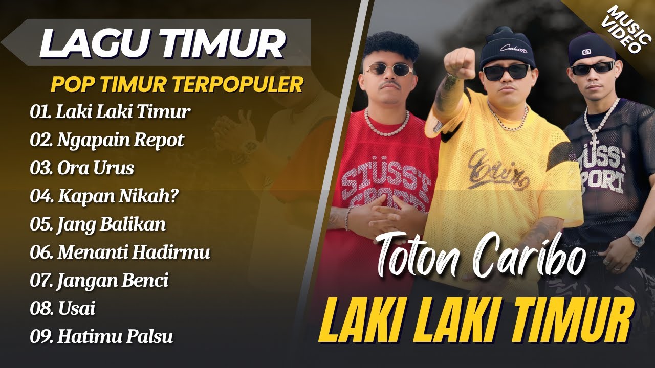 Toton Caribo - LAKI LAKI TIMUR - NGAPAIN REPOT - ORA URUS || LAGU TIMUR TERBARU TRENDING 2025