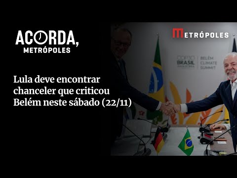 Lula Se Reúne Com Chanceler Alemão No G20 Dias Após Crítica A Belém 