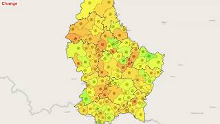 Luxembourg: Map of Communes