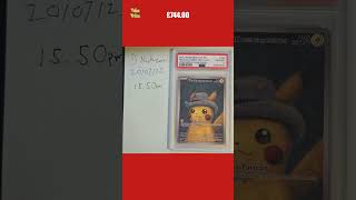 🚀 Pikachu SOLD £744.00 on eBay UK! 🚀 #pokemoncards