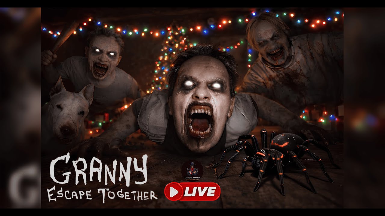 Trapped With Granny – Terrifying Co-Op Escape 😱🔥 | Granny Escape Together