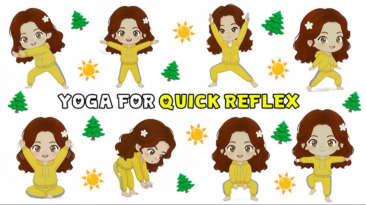 Yoga for Quick Reflex | Yoga for Kids |Easy Stretching Yoga for Health & Focus
