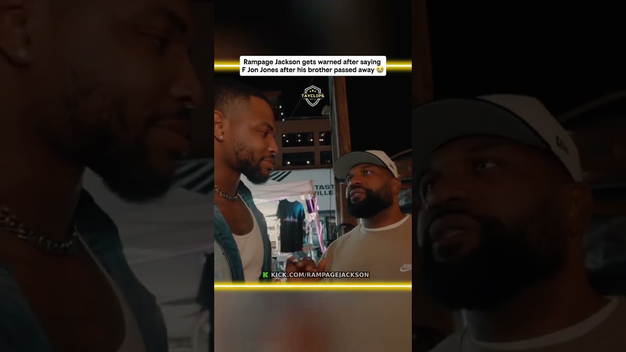 Rampage Says F Jon Jones After His Brother Passed Away