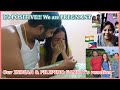 Its positive   telling our family that we are pregnant   filipina indian couple 