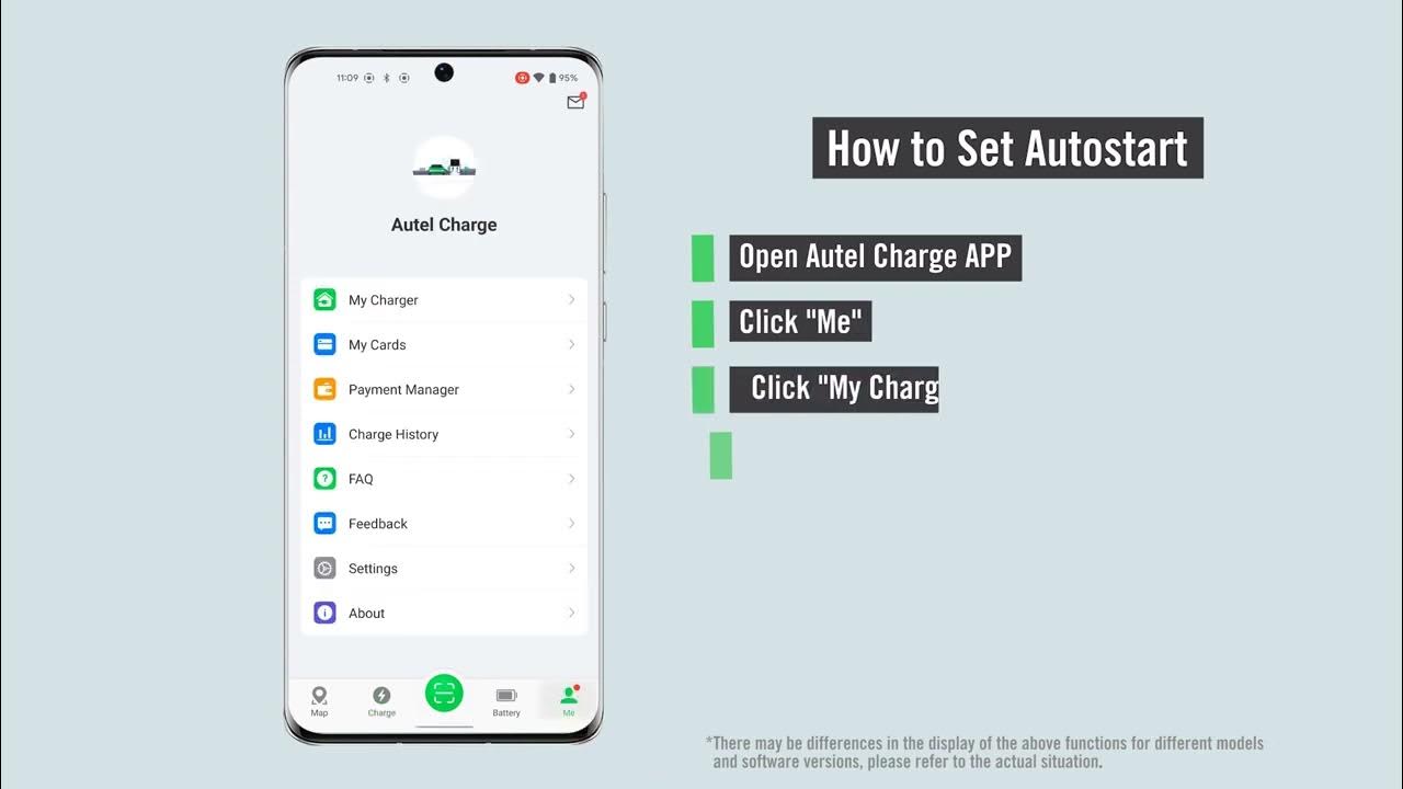 Autel Charge APP Training 04 How to Set Autostart YouTube
