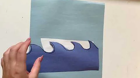 Construction Paper Sail Boat Craft- Paper, popsicle stick, and glue needed for this craft!